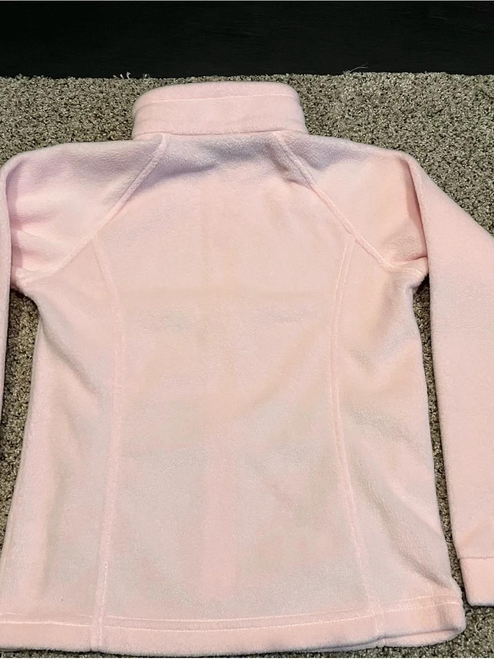 Columbia Light Pink Full-Zip Fleece Jacket